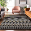 Piper Looms Mayfield Southwest AMF860 Charcoal Machine Washable Area Rug Lifestyle Image Feature