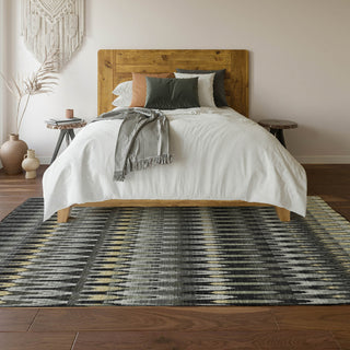 Piper Looms Mayfield Southwest AMF860 Charcoal Machine Washable Area Rug Lifestyle Image Feature