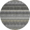 Piper Looms Mayfield Southwest AMF860 Charcoal Machine Washable Area Rug Round Main Image