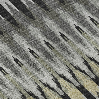 Piper Looms Mayfield Southwest AMF860 Charcoal Machine Washable Area Rug Swatch Image