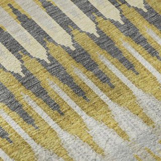 Piper Looms Mayfield Southwest AMF860 Gold Machine Washable Area Rug Swatch Image