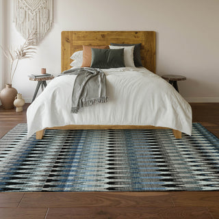 Piper Looms Mayfield Southwest AMF860 Gray Machine Washable Area Rug Lifestyle Image Feature