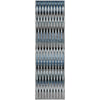 Piper Looms Mayfield Southwest AMF860 Gray Machine Washable Area Rug Runner Main Image