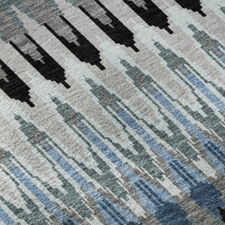 Piper Looms Mayfield Southwest AMF860 Gray Machine Washable Area Rug Swatch Image