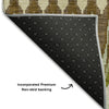 Piper Looms Mayfield Southwest AMF860 Green Machine Washable Area Rug Backing Image