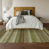 Piper Looms Mayfield Southwest AMF860 Green Machine Washable Area Rug Lifestyle Image Feature