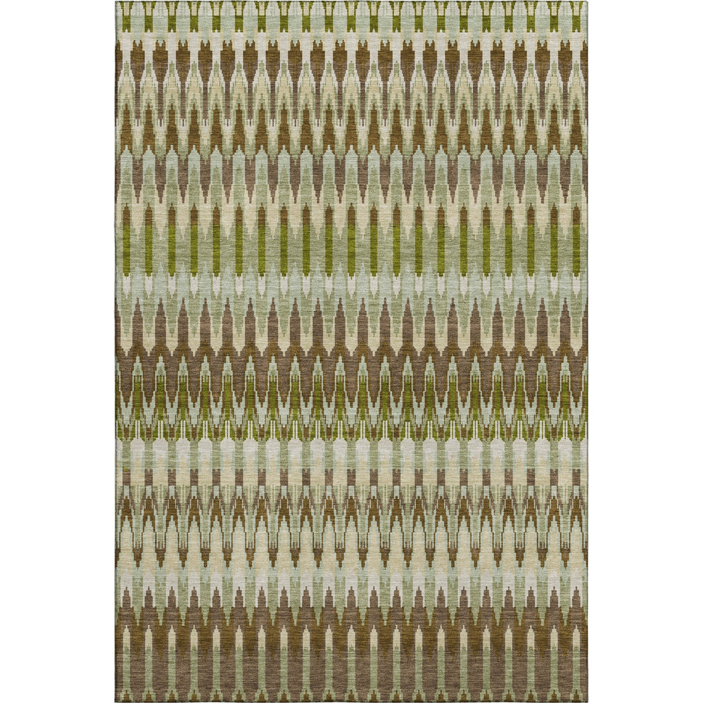 Piper Looms Mayfield Southwest AMF860 Green Machine Washable Area Rug main image