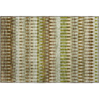 Piper Looms Mayfield Southwest AMF860 Green Machine Washable Area Rug Scatter Main Image