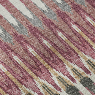 Piper Looms Mayfield Southwest AMF860 Mauve Machine Washable Area Rug Swatch Image