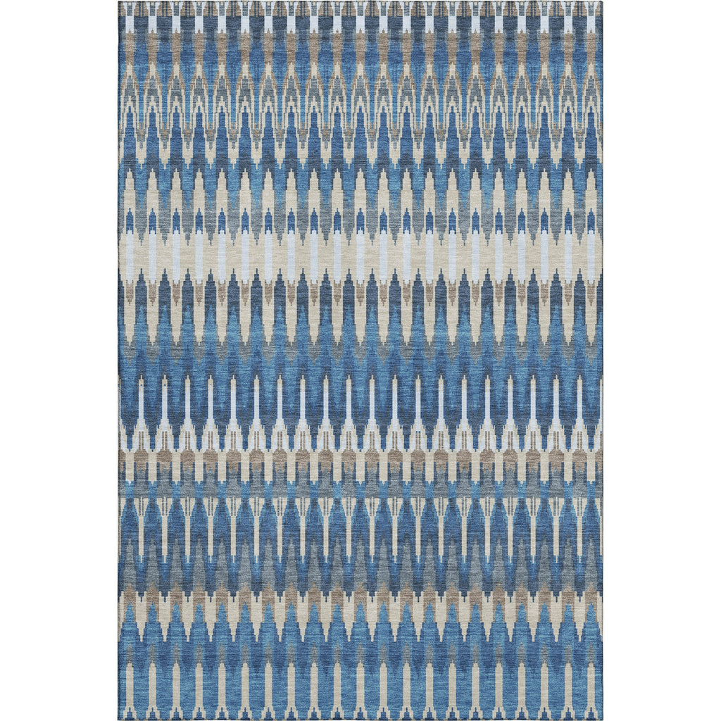 Piper Looms Mayfield Southwest AMF860 Navy Machine Washable Area Rug main image