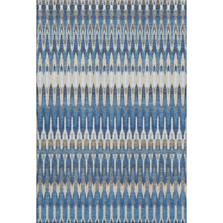Piper Looms Mayfield Southwest AMF860 Navy Machine Washable Area Rug main image