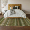 Piper Looms Mayfield Southwest AMF860 Olive Machine Washable Area Rug Lifestyle Image Feature