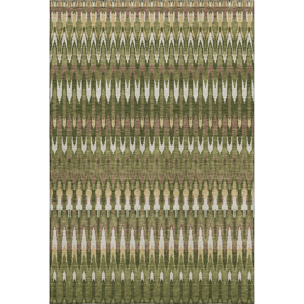 Piper Looms Mayfield Southwest AMF860 Olive Machine Washable Area Rug main image