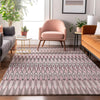 Piper Looms Mayfield Southwest AMF860 Pink Machine Washable Area Rug Lifestyle Image Feature