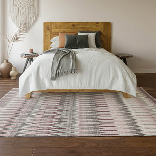 Piper Looms Mayfield Southwest AMF860 Pink Machine Washable Area Rug Lifestyle Image Feature