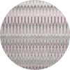 Piper Looms Mayfield Southwest AMF860 Pink Machine Washable Area Rug Round Main Image