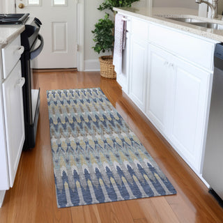 Piper Looms Mayfield Southwest AMF860 Taupe Machine Washable Area Rug Runner Lifestyle Image Feature