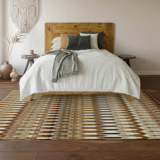 Piper Looms Mayfield Southwest AMF860 Terracotta Machine Washable Area Rug Lifestyle Image Feature