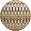 Piper Looms Mayfield Southwest AMF860 Terracotta Machine Washable Area Rug Round Main Image