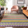 Piper Looms Mayfield Southwest AMF860 White Machine Washable Area Rug Lifestyle Image Feature