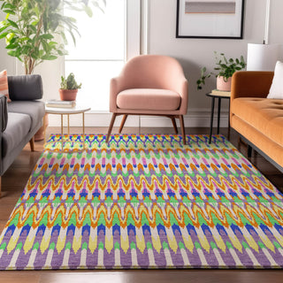 Piper Looms Mayfield Southwest AMF860 White Machine Washable Area Rug Lifestyle Image Feature