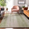 Piper Looms Mayfield Stripes AMF861 Aloe Machine Washable Area Rug Lifestyle Image Feature