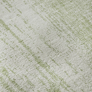 Piper Looms Mayfield Stripes AMF861 Aloe Machine Washable Area Rug Swatch Image