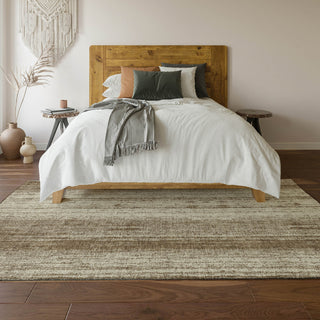Piper Looms Mayfield Stripes AMF861 Brown Machine Washable Area Rug Lifestyle Image Feature