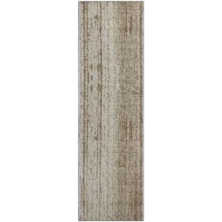Piper Looms Mayfield Stripes AMF861 Brown Machine Washable Area Rug Runner Main Image