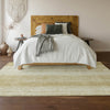 Piper Looms Mayfield Stripes AMF861 Gold Machine Washable Area Rug Lifestyle Image Feature