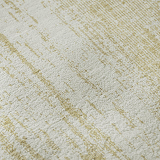 Piper Looms Mayfield Stripes AMF861 Gold Machine Washable Area Rug Swatch Image