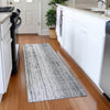 Piper Looms Mayfield Stripes AMF861 Gray Machine Washable Area Rug Runner Lifestyle Image Feature