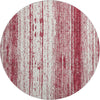 Piper Looms Mayfield Stripes AMF861 Merlot Machine Washable Area Rug Round Main Image