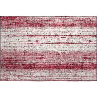 Piper Looms Mayfield Stripes AMF861 Merlot Machine Washable Area Rug Scatter Main Image