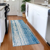 Piper Looms Mayfield Stripes AMF861 Navy Machine Washable Area Rug Runner Lifestyle Image Feature