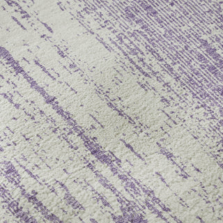 Piper Looms Mayfield Stripes AMF861 Purple Machine Washable Area Rug Swatch Image