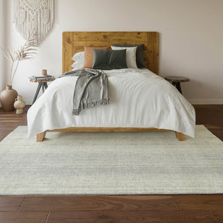 Piper Looms Mayfield Stripes AMF861 Silver Machine Washable Area Rug Lifestyle Image Feature