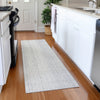 Piper Looms Mayfield Stripes AMF861 Silver Machine Washable Area Rug Runner Lifestyle Image Feature