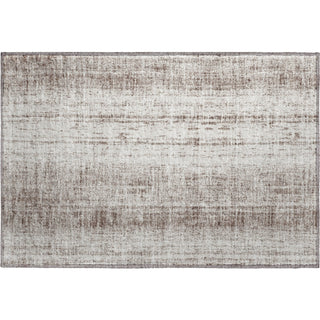 Piper Looms Mayfield Stripes AMF861 Taupe Machine Washable Area Rug Scatter Main Image