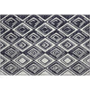 Piper Looms Mayfield Diamonds AMF862 Black Machine Washable Area Rug Scatter Main Image