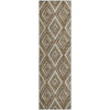 Piper Looms Mayfield Diamonds AMF862 Brown Machine Washable Area Rug Runner Main Image