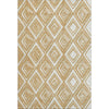 Piper Looms Mayfield Diamonds AMF862 Gold Machine Washable Area Rug main image