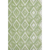 Piper Looms Mayfield Diamonds AMF862 Green Machine Washable Area Rug main image