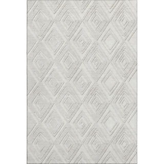 Piper Looms Mayfield Diamonds AMF862 Ivory Machine Washable Area Rug main image