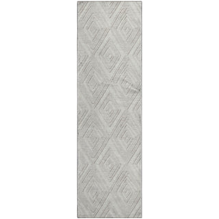 Piper Looms Mayfield Diamonds AMF862 Ivory Machine Washable Area Rug Runner Main Image