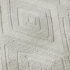 Piper Looms Mayfield Diamonds AMF862 Ivory Machine Washable Area Rug Swatch Image