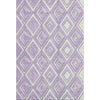 Piper Looms Mayfield Diamonds AMF862 Lavender Machine Washable Area Rug main image