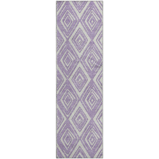 Piper Looms Mayfield Diamonds AMF862 Lavender Machine Washable Area Rug Runner Main Image