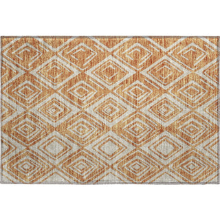 Piper Looms Mayfield Diamonds AMF862 Paprika Machine Washable Area Rug Scatter Main Image