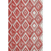 Piper Looms Mayfield Diamonds AMF862 Red Machine Washable Area Rug main image